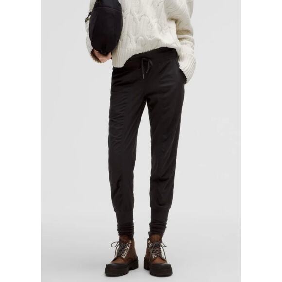 Lululemon Pants - Lululemon dance studio mid-rise black jogger pant size 4
